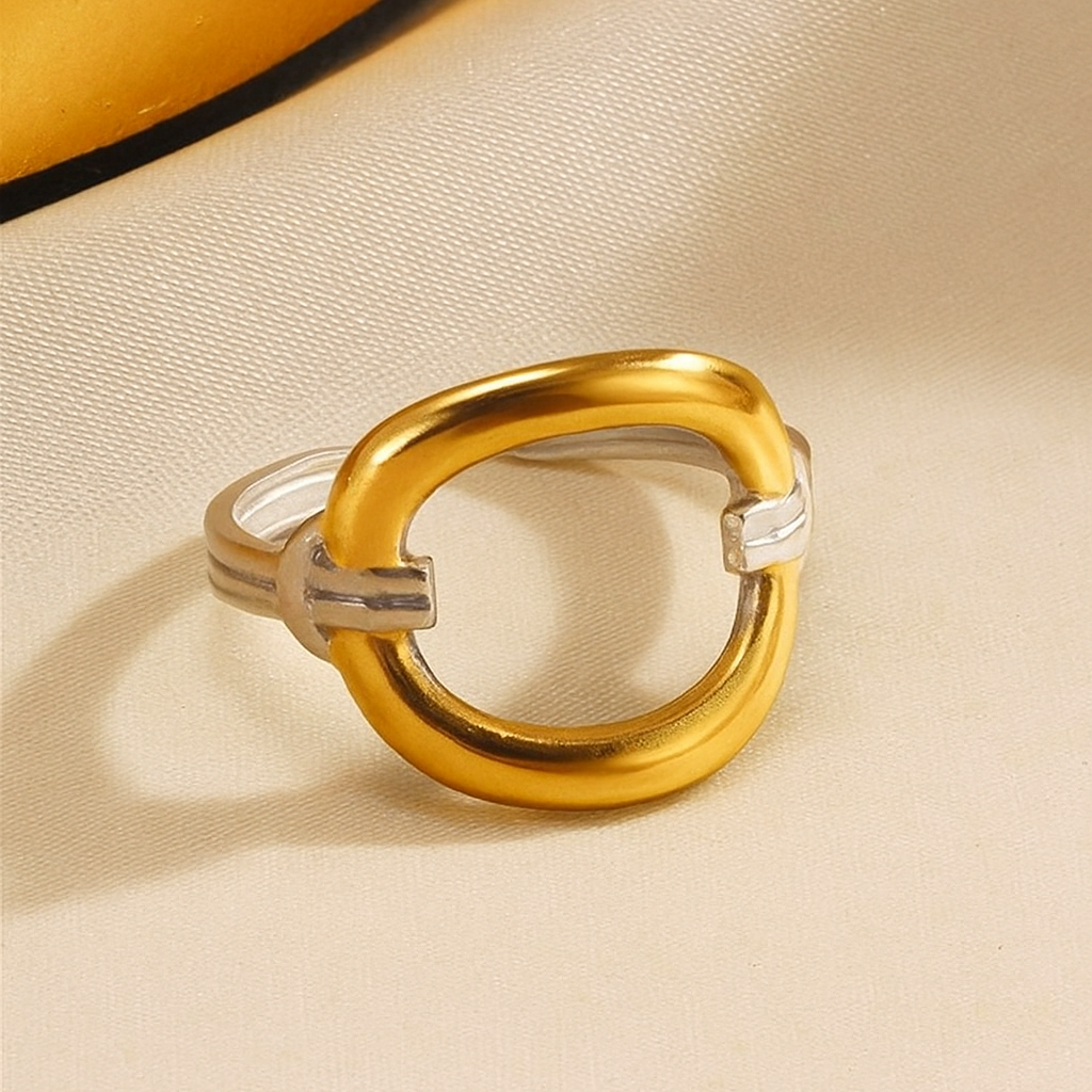 Duo Bicolor Ring