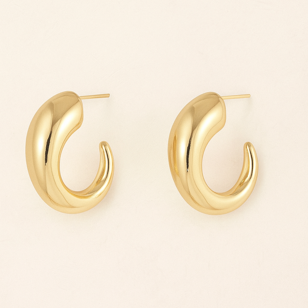Bold Curve Hoops