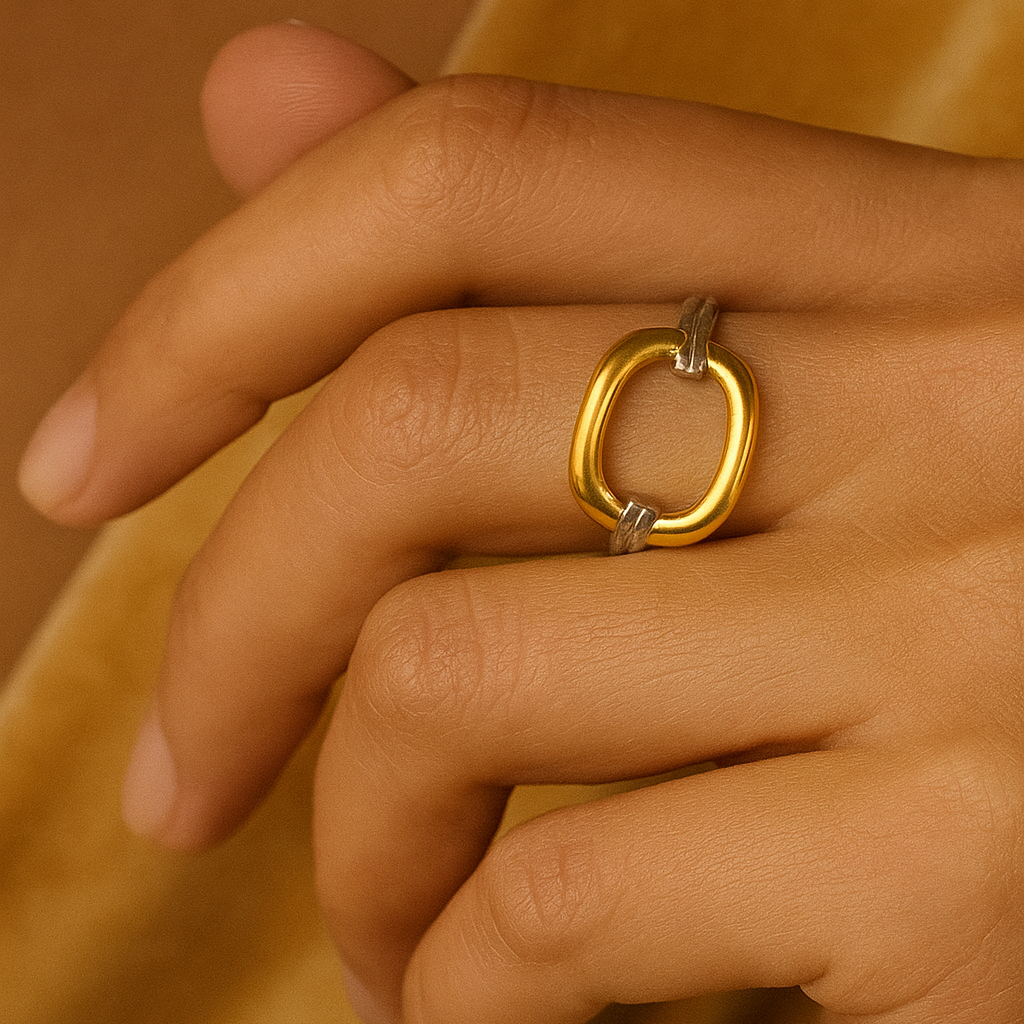 Duo Bicolor Ring