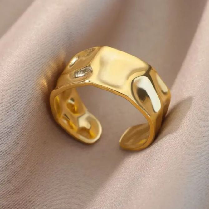 Molten Gold Ring